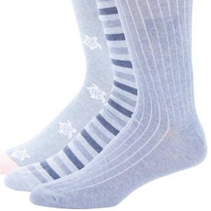 SAKS FIFTH AVENUE MADE IN ITALY
​3-Pack Fancy Dress Socks